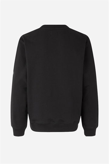 Mads Nørgaard Light Terry Sole Sweatshirt - Svart